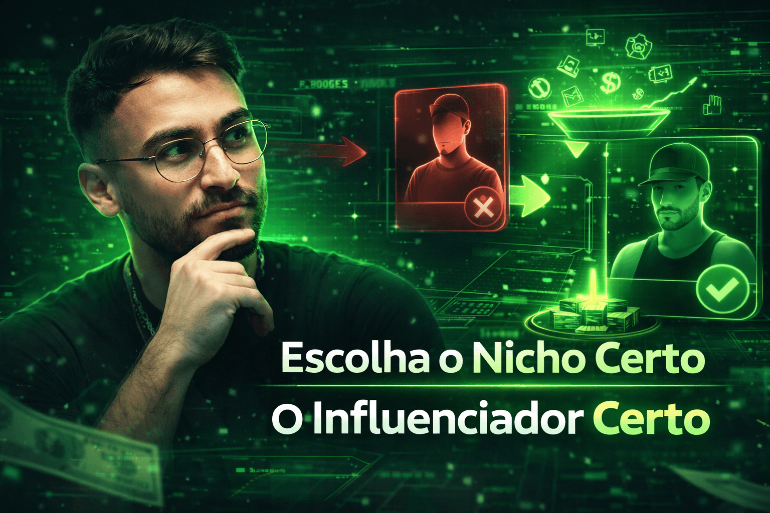 Como Escolher o Nicho e o Influenciador Certo